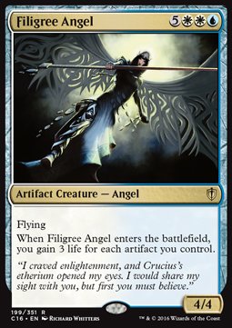 Filigree Angel⁣ - Commander 2016⁣ (Rare)⁣ [199]
