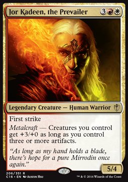 Jor Kadeen, the Prevailer⁣ - Commander 2016⁣ (Rare)⁣ [206]