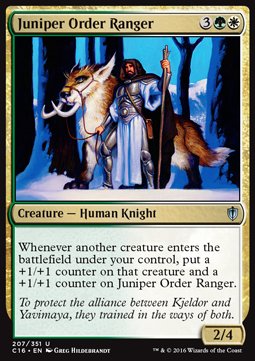 Juniper Order Ranger⁣ - Commander 2016⁣ (Uncommon)⁣ [207]