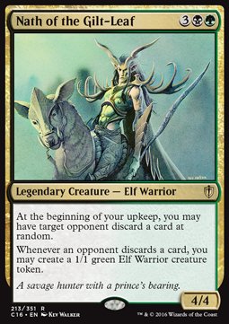 Nath of the Gilt-Leaf⁣ - Commander 2016⁣ (Rare)⁣ [213]