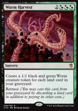 Worm Harvest⁣ - Commander 2016⁣ (Rare)⁣ [238]