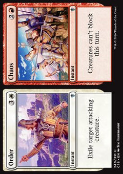 Order // Chaos⁣ - Commander 2016⁣ (Uncommon)⁣ [240]