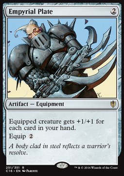 Empyrial Plate⁣ - Commander 2016⁣ (Rare)⁣ [251]