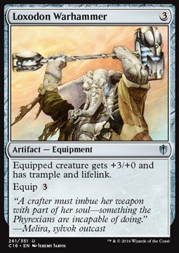 Loxodon Warhammer⁣ - Commander 2016⁣ (Uncommon)⁣ [261]