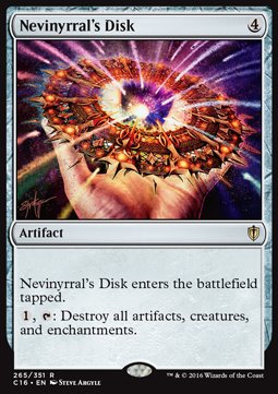 Nevinyrral's Disk⁣ - Commander 2016⁣ (Rare)⁣ [265]