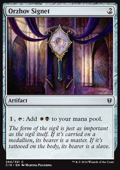 Orzhov Signet⁣ - Commander 2016⁣ (Common)⁣ [266]
