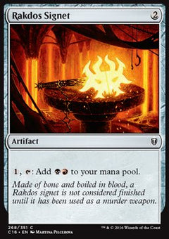 Rakdos Signet⁣ - Commander 2016⁣ (Common)⁣ [268]