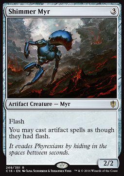 Shimmer Myr⁣ - Commander 2016⁣ (Rare)⁣ [269]