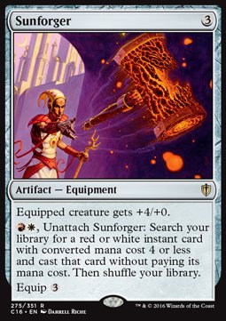 Sunforger⁣ - Commander 2016⁣ (Rare)⁣ [275]