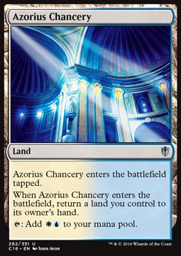 Azorius Chancery⁣ - Commander 2016⁣ (Uncommon)⁣ [282]