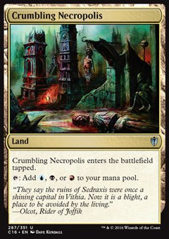 Crumbling Necropolis⁣ - Commander 2016⁣ (Uncommon)⁣ [287]