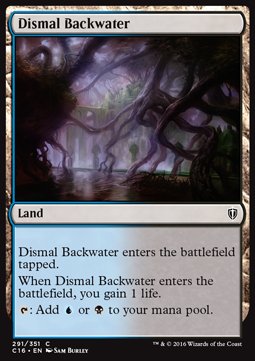 Dismal Backwater⁣ - Commander 2016⁣ (Common)⁣ [291]