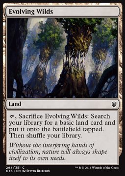 Evolving Wilds⁣ - Commander 2016⁣ (Common)⁣ [294]