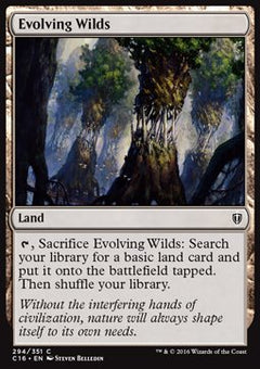 Evolving Wilds⁣ - Commander 2016⁣ (Common)⁣ [294]