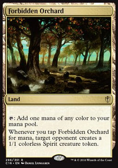 Forbidden Orchard⁣ - Commander 2016⁣ (Rare)⁣ [296]