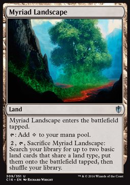 Myriad Landscape⁣ - Commander 2016⁣ (Uncommon)⁣ [309]