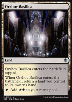 Orzhov Basilica⁣ - Commander 2016⁣ (Uncommon)⁣ [314]