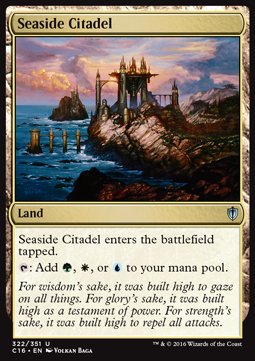 Seaside Citadel⁣ - Commander 2016⁣ (Uncommon)⁣ [322]