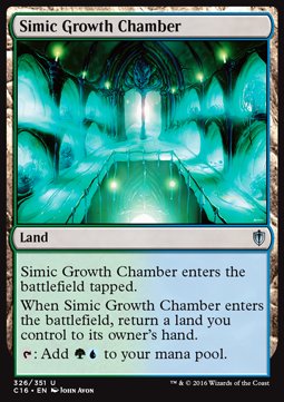 Simic Growth Chamber⁣ - Commander 2016⁣ (Uncommon)⁣ [326]