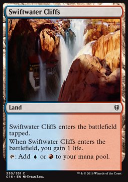 Swiftwater Cliffs⁣ - Commander 2016⁣ (Common)⁣ [330]