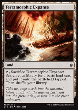 Terramorphic Expanse⁣ - Commander 2016⁣ (Common)⁣ [332]