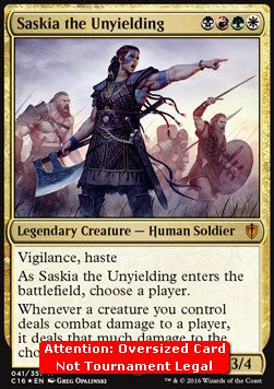 Saskia the Unyielding (V.2)⁣ - Commander 2016⁣ (Special)⁣ [41]