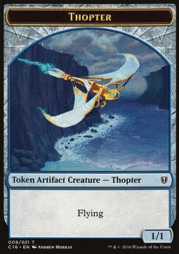 Thopter Token (U 1/1) / Daretti, Scrap Savant Emblem⁣ - Commander 2016⁣ (Token)⁣ [T 9/21]