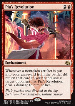 Pia's Revolution⁣ - Aether Revolt⁣ (Rare)⁣ [91]