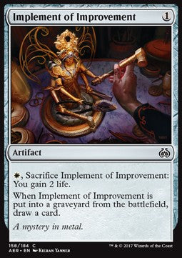 Implement of Improvement⁣ - Aether Revolt⁣ (Common)⁣ [158]