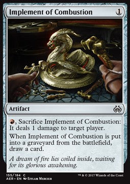 Implement of Combustion⁣ - Aether Revolt⁣ (Common)⁣ [155]