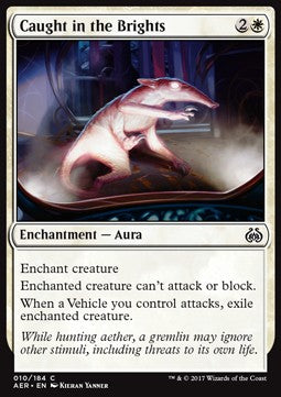 Caught in the Brights⁣ - Aether Revolt⁣ (Common)⁣ [10]