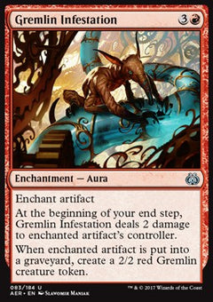 Gremlin Infestation⁣ - Aether Revolt⁣ (Uncommon)⁣ [83]