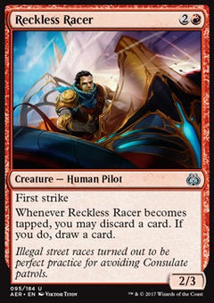 Reckless Racer⁣ - Aether Revolt⁣ (Uncommon)⁣ [95]
