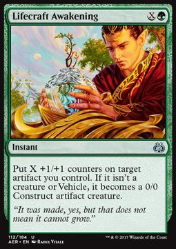 Lifecraft Awakening⁣ - Aether Revolt⁣ (Uncommon)⁣ [112]