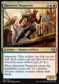 Maverick Thopterist⁣ - Aether Revolt⁣ (Uncommon)⁣ [130]