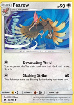 Fearow⁣ - Sun & Moon⁣ (Common)⁣ [98]