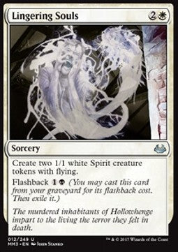 Lingering Souls⁣ - Modern Masters 2017⁣ (Uncommon)⁣ [12]