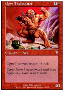 Ogre Taskmaster - Seventh Edition (Uncommon) [7ED-203]