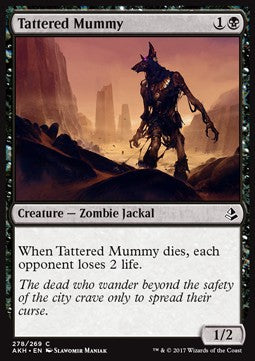 Tattered Mummy⁣ - Amonkhet⁣ (Common)⁣ [278]