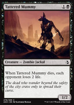 Tattered Mummy⁣ - Amonkhet⁣ (Common)⁣ [278]