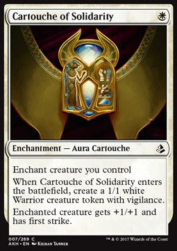 Cartouche of Solidarity⁣ - Amonkhet⁣ (Common)⁣ [7]