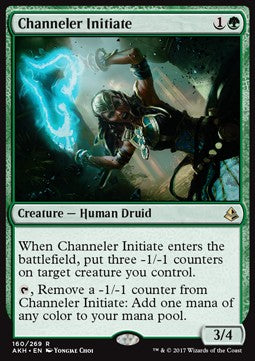 Channeler Initiate⁣ - Amonkhet⁣ (Rare)⁣ [160]