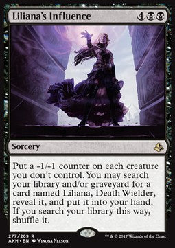 Liliana's Influence⁣ - Amonkhet⁣ (Rare)⁣ [277]