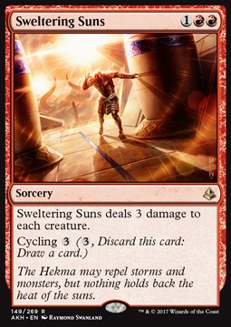 Sweltering Suns⁣ - Amonkhet⁣ (Rare)⁣ [149]
