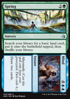 Spring // Mind⁣ - Amonkhet⁣ (Uncommon)⁣ [219]
