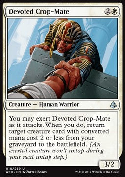 Devoted Crop-Mate⁣ - Amonkhet⁣ (Uncommon)⁣ [10]