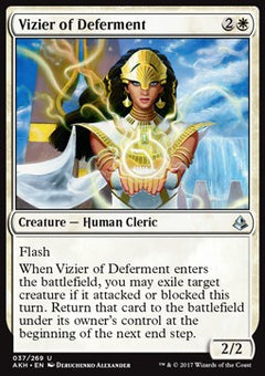 Vizier of Deferment⁣ - Amonkhet⁣ (Uncommon)⁣ [37]
