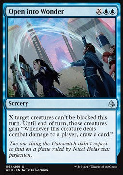 Open into Wonder⁣ - Amonkhet⁣ (Uncommon)⁣ [64]