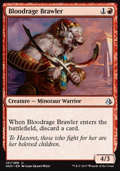 Bloodrage Brawler⁣ - Amonkhet⁣ (Uncommon)⁣ [121]
