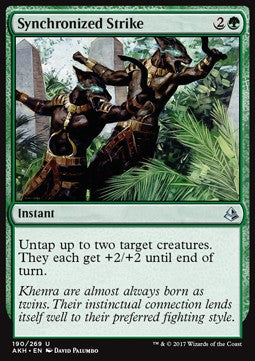 Synchronized Strike⁣ - Amonkhet⁣ (Uncommon)⁣ [190]